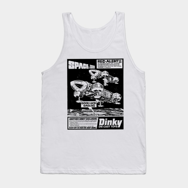 Vintage Die Cast Toys Space 1999 Tank Top by Blueasri